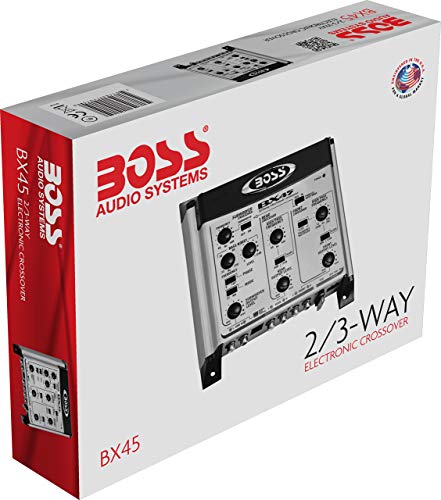 BOSS Audio Systems - Crossovers de preamplificador