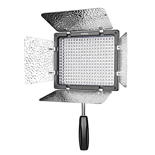 YONGNUO YN300 III LED Camera Video Light with 5500k Color Temperatur e and Adjustable brightness for Canon Nikon Pentax Olympas Samsung