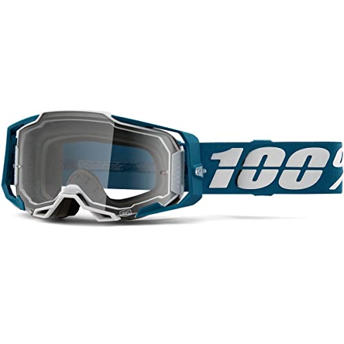 100% ARMEGA - Lentes deportivos protectores con lente Ultra HD y protector de nariz