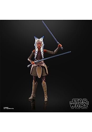 Star Wars The Black Series - Figura de Ahsoka Tano a Escala de 15 cm Rebels - Edad: 4+