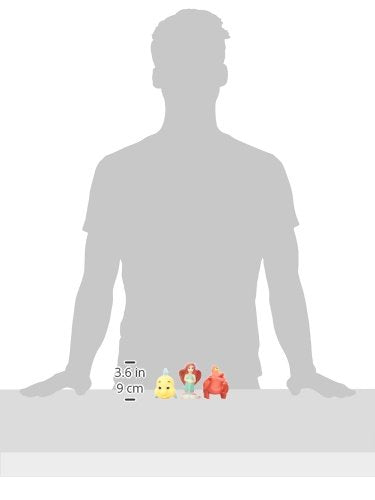 The First Years Disney Baby Bath Squirt Toys for Sensory Play, The Little Mermaid
