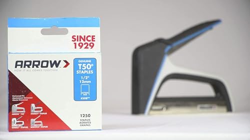 Arrow Fastener 508 1/2in. T50 auténtica flecha 1250pc Staple