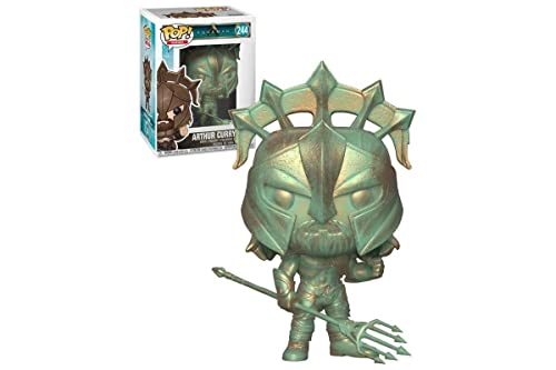 Funko Pop Arthur Curry AS Gladiator Patina Exclusivo DE PELICULA Aquaman DC