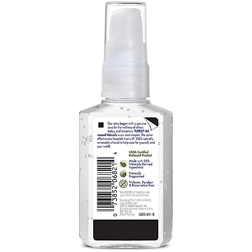 PURELL Advanced – Hand Sanitizer Naturals Bomba Botella (Pack de 6)