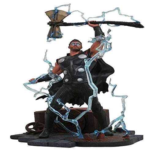 Diamond Select Toys Estatua de PVC de 3 Thor de Marvel Gallery Avengers