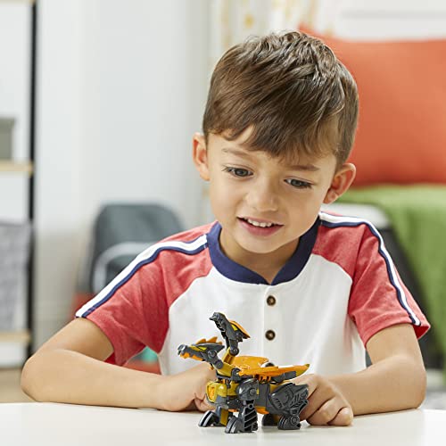 Transformers Dinobot Adventures Dinobot Squad Grimlock, Dinobot Snarl, and Predaking 3-Pack Converting Figures, 4.5-Inch Toys, Ages 3 and Up