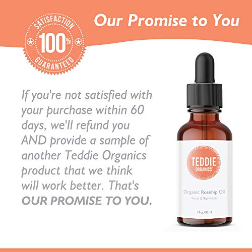 Teddie Organics Rosehip Seed Essential Oil, 1 fl. oz.