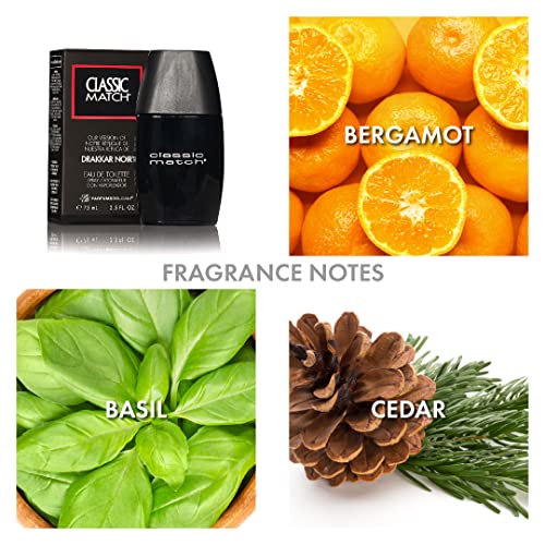 Classic Match, version of Drakkar Noir for men Eau de Toilette Spray