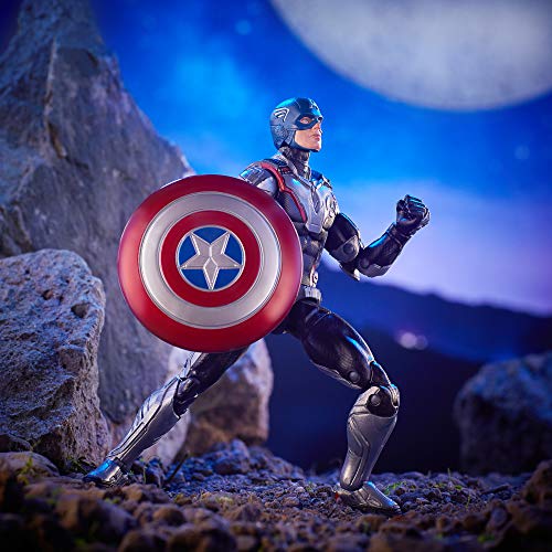 Marvel Avengers End Game Figura Captain America Action Figure, 6 Pulgadas