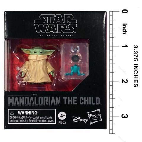 Star Wars The Black Series The Child - The Mandalorian - Figura de acción Coleccionable - 2,7 cm - Edad: 4+