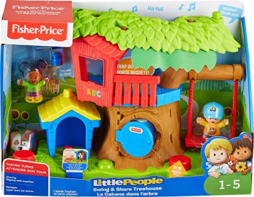 Fisher-Price Little People Swing & Share Treehouse Juego de juego