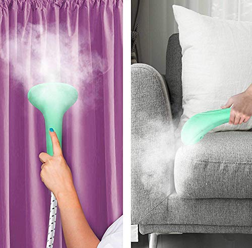 pursteam Full Size Garment Tela Steamer profesional heavy duty líder de la Industria 2.5 Litro (85 fl. oz.) tanque de agua de la Producción más de 60 min de vapor continuo con 4 Nivel vapor ajuste