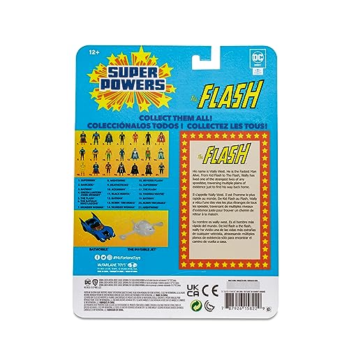 McFarlane - DC Direct - Super Powers 5 Pulgadas Cifras Wv5 - The Flash (DC Rebirth) (Variante)