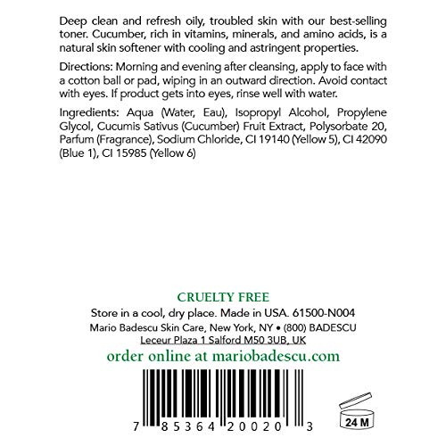 Mario Badescu Loción especial de pepino, 8 onzas líquidas