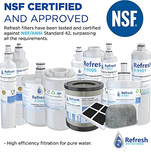 PREMIUM nevera filtro de agua compatible con Whirlpool 4396508, 4396501 Pur KitchenAid Maytag