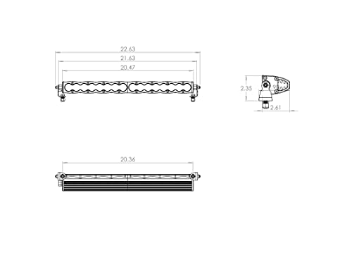 Baja Designs - Barra de luz LED Recta S8