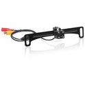 BOSS Audio Systems ELPC40B Cámara de visión trasera para coche, soporte para placa de matrícula, color de alta resolución, fácil montaje, ángulo de visión de 170°, resistente a la intemperie, baja visibilidad de luz, guía de distancia en visualización