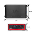 Boss Audio Systems Elite BE2000.1D - Amplificador de Coche Clase D - 2000 de Alta Salida, 1 Ohm Estable, Digital, monobloque, Fuente de alimentación Mosfet, Ideal para subwoofers