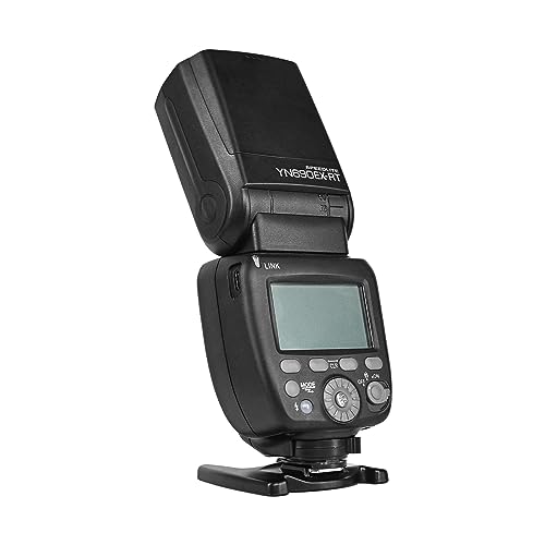 YONGNUO YN690EX-RT Flash de cámara para Canon, TTL HSS 1/8000s GN60 flash inalámbrico Speedlite, batería de iones de litio de 2000mAh con interfaz de carga tipo C, soporte óptico maestro y función