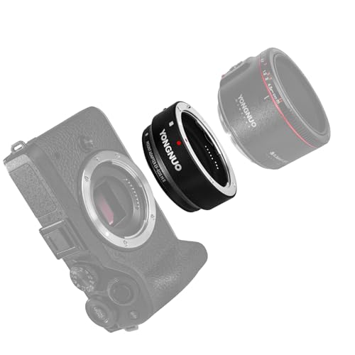 YONGNUO EF-EOS M II Lens Mount Adapter Ring, Auto Focus Adjustable Aperture, Control Converter Ring for Canon EF/EF-S Lens to Canon EOS-M (EF-M Mount)