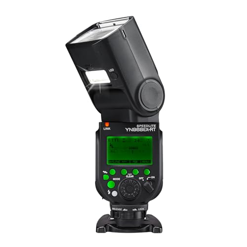 YONGNUO YN968EX-RT YN968EXRT GN60 Flash inalámbrico LED Speedlite Master TTL HSS para cámaras Digitales Canon