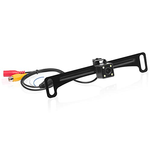 Boss Audio Systems BV430RVM Espejo retrovisor para Coche con Monitor Digital de Alta resolución, Incluye cámara de Respaldo retrovisor Resistente a la Intemperie y Soportes