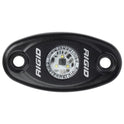 Rigid Industries - Luz de baja potencia serie A, luz LED blanca, luz todoterreno, luz LED accesoria, luz universal todoterreno (luz única, 480033)