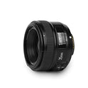 YONGNUO YN 35 mm Lente F2 1:2 AF/MF Gran Angular Fijo/Prime de Enfoque automático, Lente para cámaras réflex Digitales de Nikon