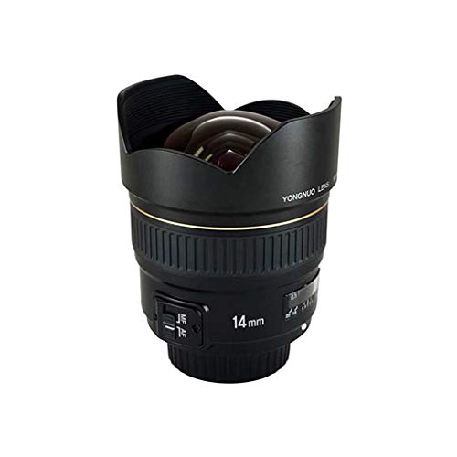 YONGNUO YN14mm F2.8N Lente Prime Ultra Gran Angular, Gran Apertura AF MF, para cámaras Nikon DSLR