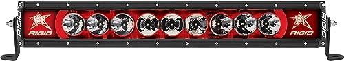Rigid Industries Radiance Plus 20 Pulgadas con iluminación Trasera roja