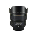 YONGNUO YN14mm F2.8N Lente Prime Ultra Gran Angular, Gran Apertura AF MF, para cámaras Nikon DSLR