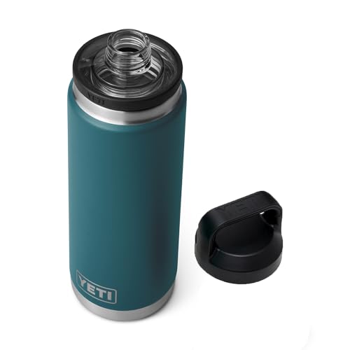 YETI Rambler - Botella de 26 onzas, aislada al aspiradora, acero inoxidable con tapa de chug