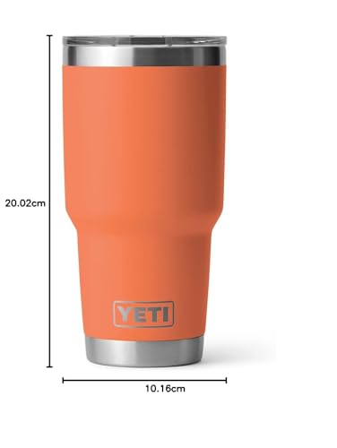 YETI Rambler Vaso aislado al aspiradora de acero inoxidable de 30 onzas con tapa MagSlider