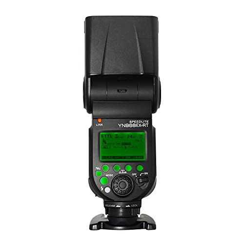 YONGNUO YN968EX-RT YN968EXRT GN60 Flash inalámbrico LED Speedlite Master TTL HSS para cámaras Digitales Canon