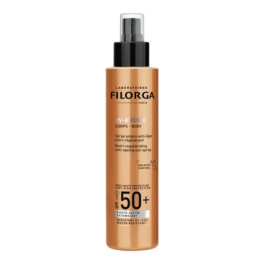 FILORGA UV BRONZE BODY SPF 50+ 150ml spray solar seco antiedad nutri-regenerador para el cuerpo