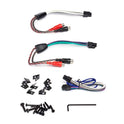 BOSS Audio Systems Sistema de altavoces delanteros BHD3F Harley Davidson – Compatible con motocicletas Select 1998+ Road Glide y Street Glide, amplificador de 4 canales más placas de montaje, resistente a la intemperie, 6.5 pulgadas, par de 300 vatios