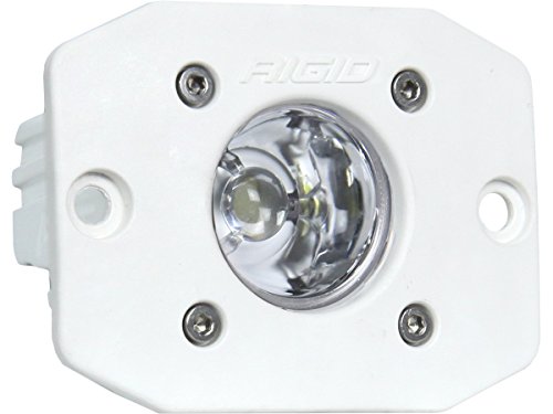 Rigid Industries 60621 - Soporte para empotrar con LED blanco (encendido)