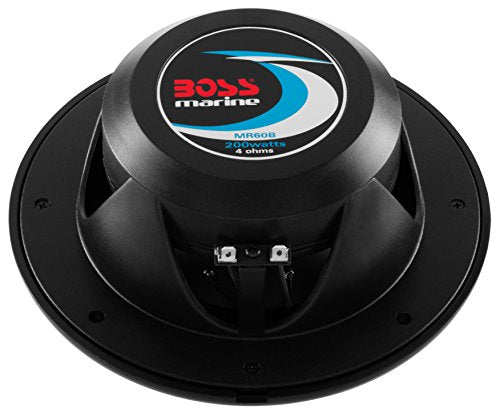 Boss Audio System Full Range, 2 Way Weatherproof Marine Speakers Sold in Pairs