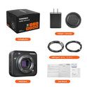 YONGNUO YN433 4K Cámara digital sin espejo, para transmisión en vivo en interiores, grabación continua de video Full HD, ligero, sistema de lentes Micro Cuatro Tercios M43, para lente de cámara
