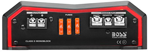 BOSS Audio Elite BE4000D 4000 Watt, Class D, Monoblock Amplifier, Remote Subwoofer Control