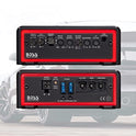 Boss Audio Systems Elite BE2000.1D - Amplificador de Coche Clase D - 2000 de Alta Salida, 1 Ohm Estable, Digital, monobloque, Fuente de alimentación Mosfet, Ideal para subwoofers