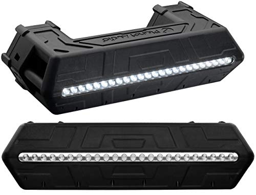 Planet Audio PATV65RGB ATV UTV Sistema de sonido resistente a la intemperie – Altavoces de 6,5 pulgadas, tweeters de 1,5 pulgadas, amplificador integrado, Bluetooth, barra de luz LED, iluminación multicolor RGB, fácil instalación