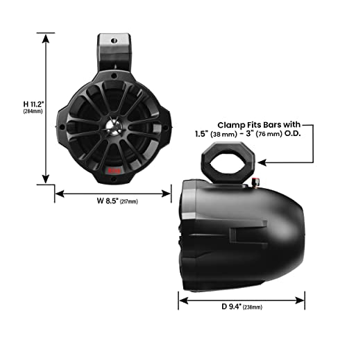 BOSS Audio Systems ATV Waketower Altavoces