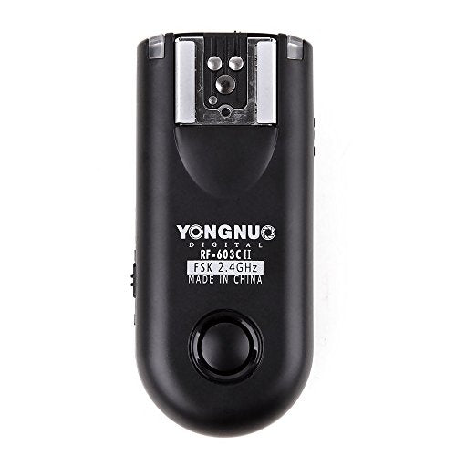 YONGNUO Wireless Shutter Release & Flash Trigger RF-603II C3 for Canon DSLR 1D /1DS, EOS 5D Mark II/5D /7D/50D /40D /30D /20D /10D