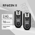 YONGNUO Wireless Shutter Release & Flash Trigger RF-603II N3 for Nikon DSLR D90 D600 D7100 D7000 D5100 D5000 D3100 D3000