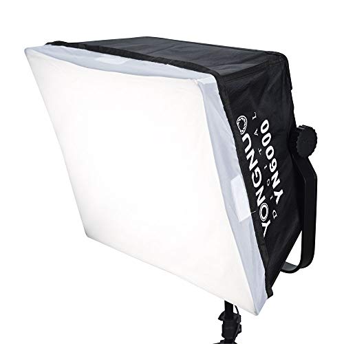 YONGNUO YN6000 600 LED lámpara de video luz de tablero de luz grande con Softbox Bi temperatura de color 3200K-5600K para sesiones de estudio de entrevistas