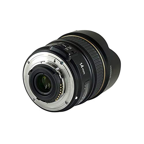 YONGNUO YN14mm F2.8N Lente Prime Ultra Gran Angular, Gran Apertura AF MF, para cámaras Nikon DSLR