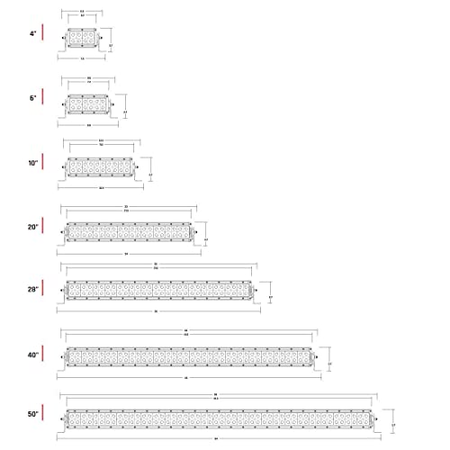 RIGID INDUSTRIES 110223-E-Series - Haz de punto de 10 pulgadas con lente ámbar PRO