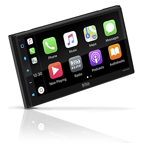 BOSS Audio Systems Elite Reproductor multimedia para coche con Apple CarPlay Android Auto