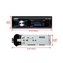 BOSS Audio Reproductor Receptor CD/USB/SD/MP3 para Insertar en Tablero de DIN Individual